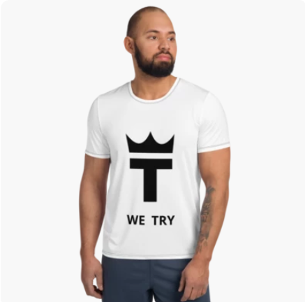 T-shirt sport We Try